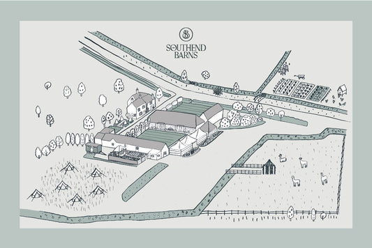 The Southend "Venue Illustration" Tea Towel