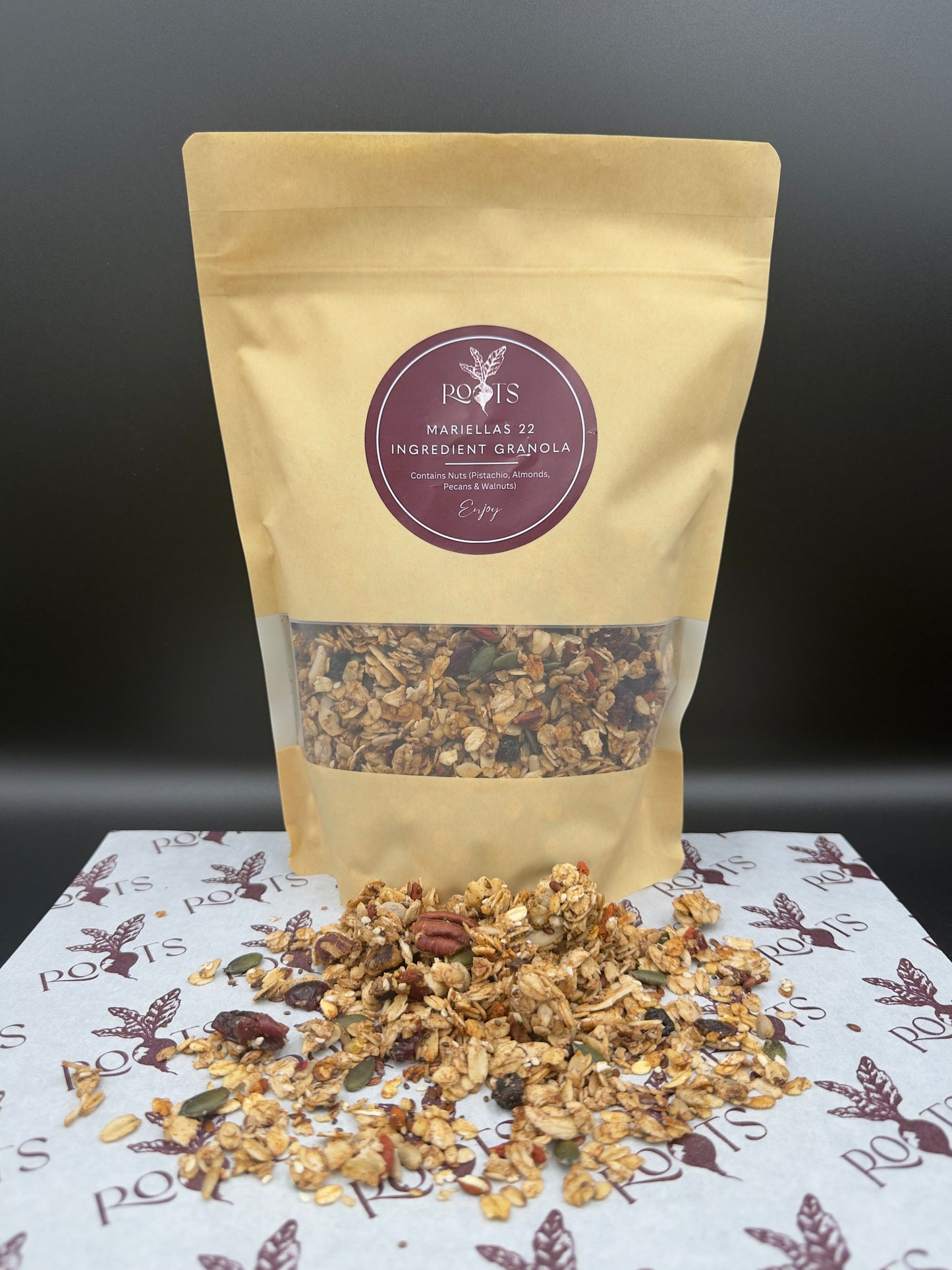 Roots - Mariella's 22 Ingredient Granola