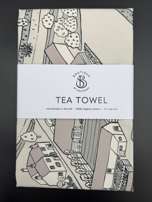 The Southend "Venue Illustration" Tea Towel