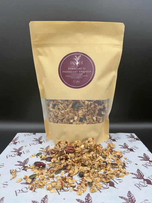 Roots - Mariella's 22 Ingredient Granola