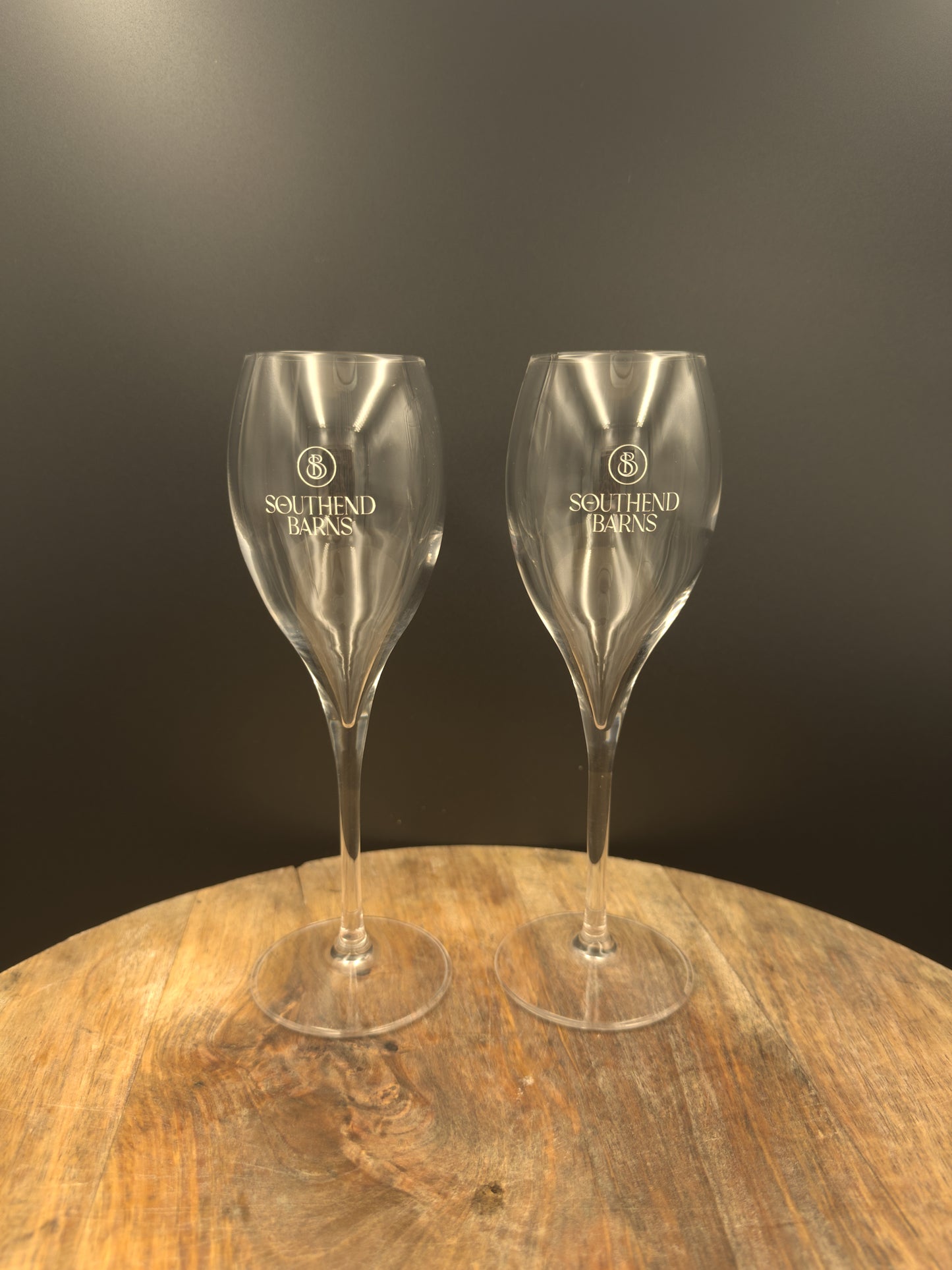 Southend "engraved" Champagne Flutes