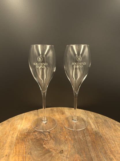 Southend "engraved" Champagne Flutes