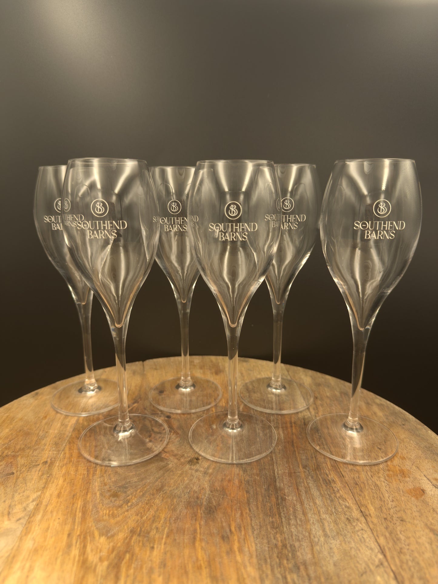 Southend "engraved" Champagne Flutes